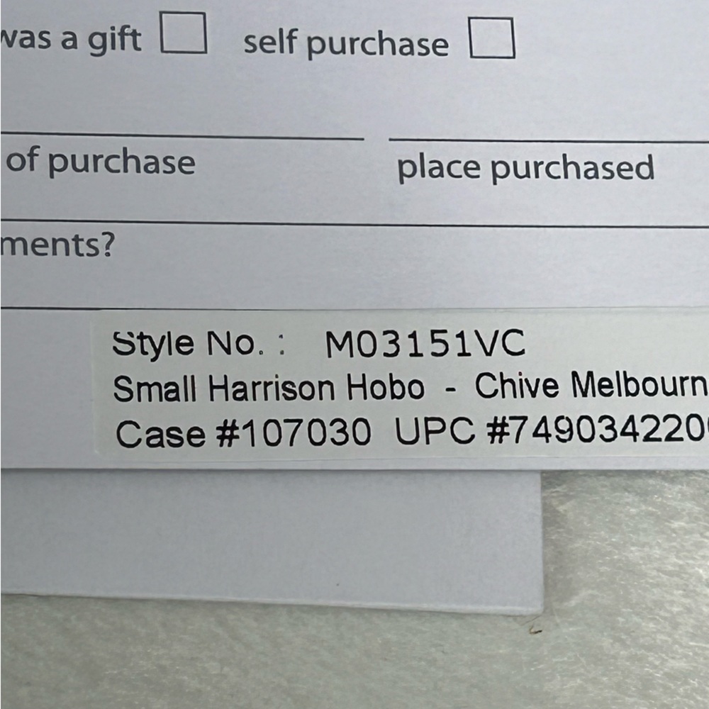 ❌SOLD❌Brahmin Small Harrison Chive Melbourne Hobo - Picture 13 of 14